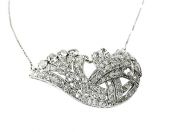 Diamond French Horn Pendant