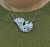 Diamond French Horn Pendant