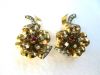Retro Floral Earrings