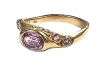 Audrius Krulis 1.05ct Sapphire and Diamond 18kt Ring