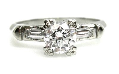 Vintage Diamond Engagement Ring
