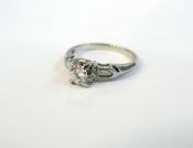 Diamond Engagement Ring Set