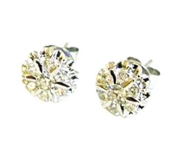 Modern Diamond Earrings