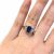Art Deco Inspired Sapphire and Diamond Ring