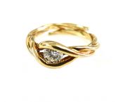 Vintage Diamond Solitaire Ring