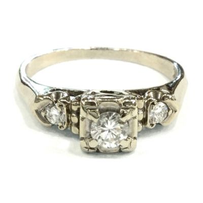 Vintage Diamond Engagement Ring