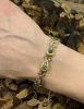 Vintage Emerald and Diamond Bracelet in 18kt Yellow and White Gold