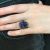 Vintage Synthetic Sapphire Ring