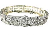 Art Deco Diamond Bracelet