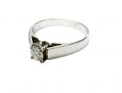 Vintage .27ct Diamond 14kt Solitaire Engagement Ring