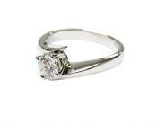 Vintage .55ct Diamond 14kt Solitaire Engagement Ring