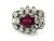 Vintage Ruby and Diamond Ring