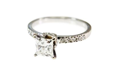 Birks Vintage Diamond Engagement Ring