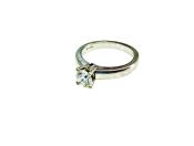 Birks .65ct Canadian Diamond Platinum Engagement Ring