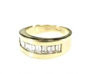 Modern Diamond Ring
