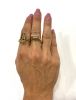 Modern Diamond Ring Set