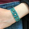 Victorian Turquoise and Pearl Bracelet