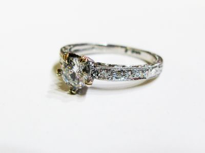 Vintage Diamond Engagement Ring