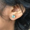 Blue Topaz Earrings