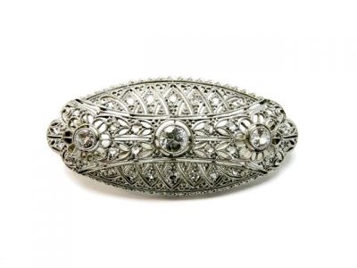 Diamond Brooch