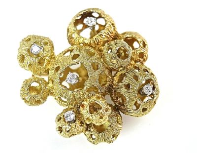 Diamond Brooch