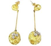 Diamond Drop Earrings