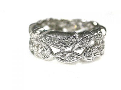 Diamond Floral Ring