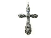 Diamond and Synthetic Sapphire Cross