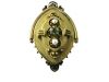 Emerald and Pearl Victorian Brooch Earrings Set