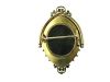 Emerald and Pearl Victorian Brooch Earrings Set