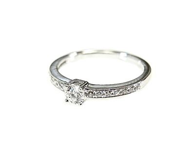 Modern Diamond Engagement Ring