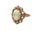 Vintage Opal Estate Ring