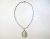 Vintage Opal and Diamond Pendant Necklace