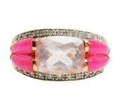Rose Quartz Ring