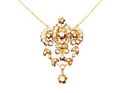 Antique Diamond Necklace