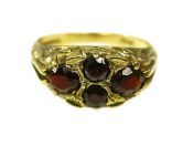 Victorian Garnet Ring