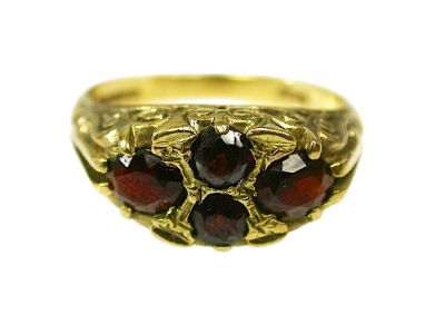 Victorian Garnet Ring