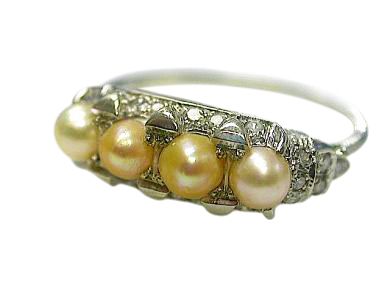 Antique Pearl Ring