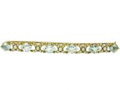 Aquamarine Brooch