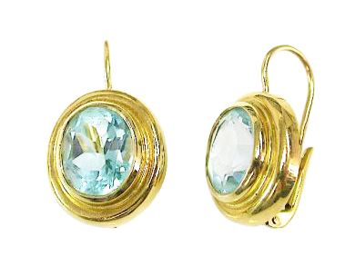 Aquamarine Earrings