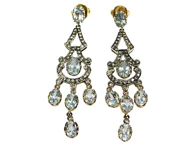 Aquamarine Earrings