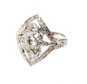 Art Deco Inspired Diamond Ring