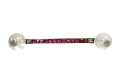 Art Deco Bar Pin