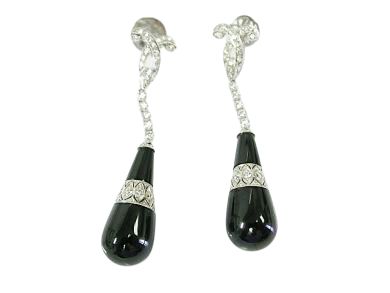Art Deco Drop Earrings