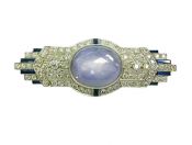 Art Deco Star Sapphire