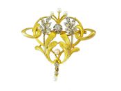 Art Nouveau Pendant