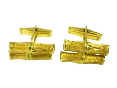 Birks Double Bamboo Link Cufflinks