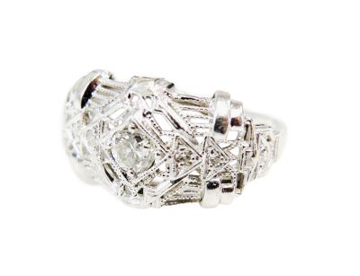 Birks Vintage Diamond Ring