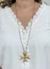 Byzantine Filigree Cross in 14k Yellow Gold