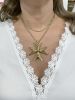 Byzantine Filigree Cross in 14k Yellow Gold